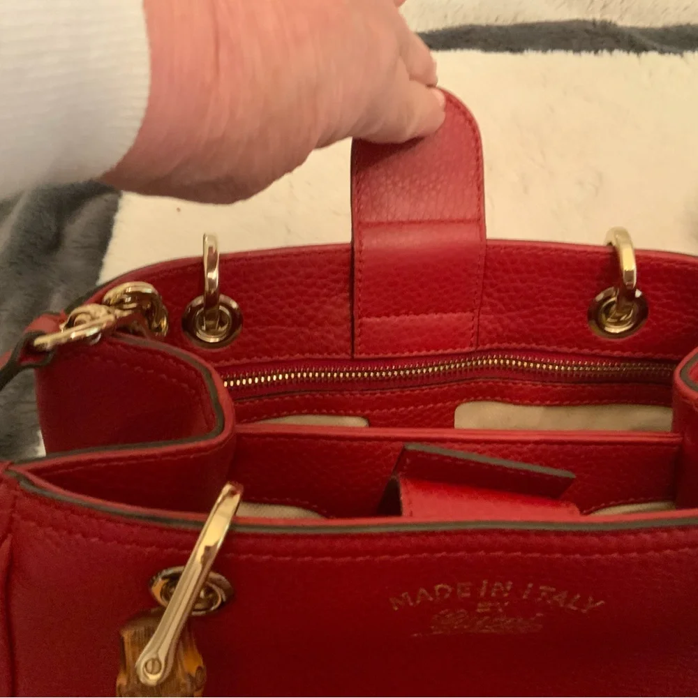 Gucci Mini Bamboo Shopper Tote - Picture 8 of 13